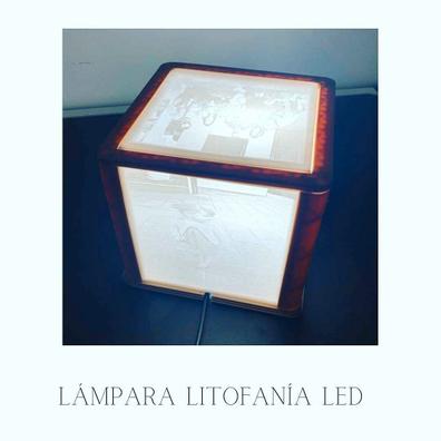 Lámpara led personalizada con fotos - Enpiezas3d