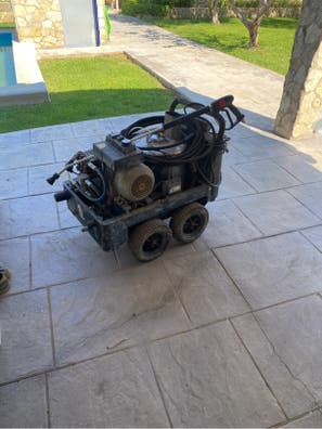 Hidrolimpiadora Portátil A Batería 21V - 45 Bar/652 PSI, Con Boquilla 6 En 1 Y Manguera De 5 M