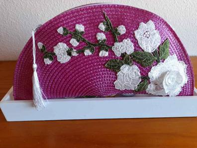 Bolso Abanico Bolsos De Color Morado Bolso Y Abanico Bolsos De