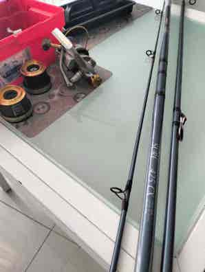 Pesca Surfcasting Caña De Pescar Telescópica Lineaeffe Oxygen 2.40 M - Hasta 60 G De Acción, Perfecta Para Surfcasting Cañas De Pesca Surfcasting