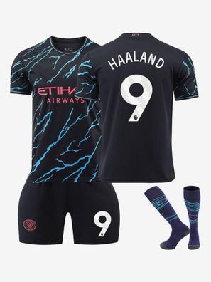 Madrid Home Bellingham - Juego de camiseta + pantalones cortos + calcetines  para niños, talla M (8-9 años) para jóvenes, Blanco