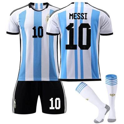 Compra Camiseta Argentina 2014-15 Away World Cup (Messi 10) de niño