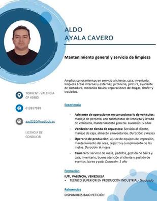 Ofertas de empleo de hostelería en Torrent/Torrente. Trabajo de  cocineros/as y camareros/as | Milanuncios