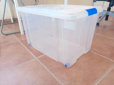 TODO HOGAR - Caja Plástico Almacenaje Transparente - Medidas 470 x 320 x  195 mm - Capacidad de 20 litros (6) : : Hogar y cocina