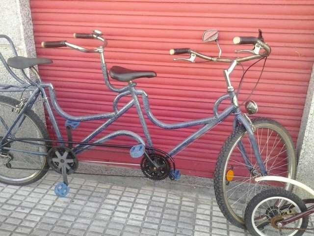 Milanuncios - Bicicleta ARTESANAL tamden MONTAÑA