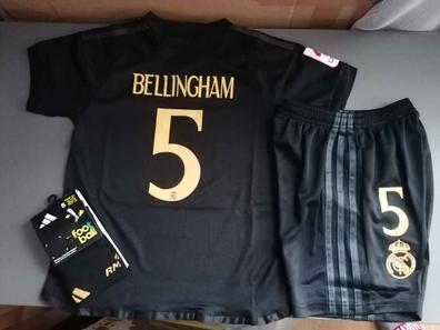 Camiseta adidas 3a Real Madrid Bellingham mujer 2023 2024 negra
