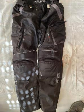 PANTALON DE MOTO PERFORADO DE VERANO UNISEX CON FORRO IMPERMEABLE EXTRAIBLE  Y PROTECCIONES CE