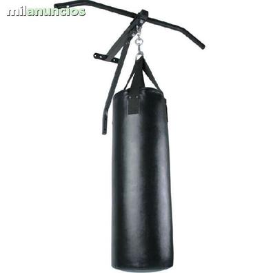 NEGRO-ROJO BARRA PARA DOMINADAS ABDOMINALES COSTAL DE BOX ejercicio en casa  : : Deportes y Aire Libre