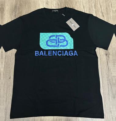 Camiseta balenciaga de calidad de segunda mano para hombre