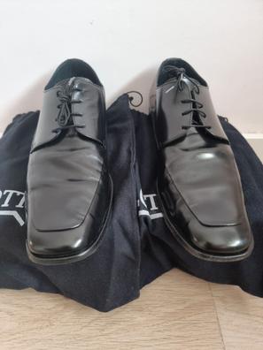 Zapatos de cordones de hombre de Lottusse de piel en color negro