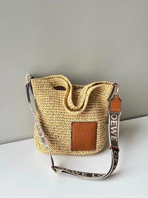 Milanuncios - BOLSO DE RAFIA LOEWE