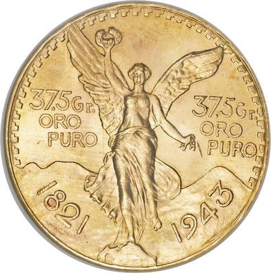 Negligencia inflación Accesible 50 pesos mexicanos oro Monedas de colección y segunda mano | Milanuncios