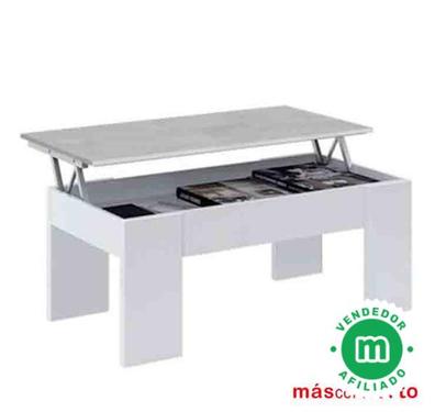 Milanuncios - Mesa centro elevable SALÓN con cristal