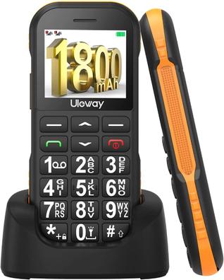 uleway simple mobile Teléfono Móvil para Mayores, con Tapa de