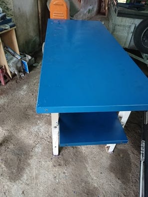 Banco trabajo taller Coches, motos motor de segunda mano, ocasión km0 |