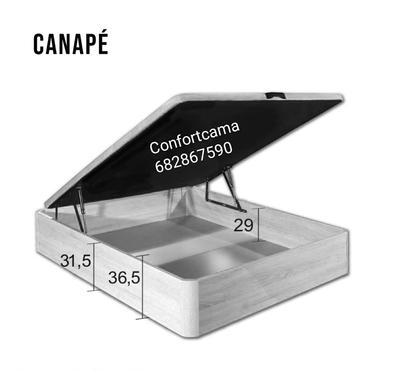 Descubre el canapé abatible de gran capacidad Dormitienda