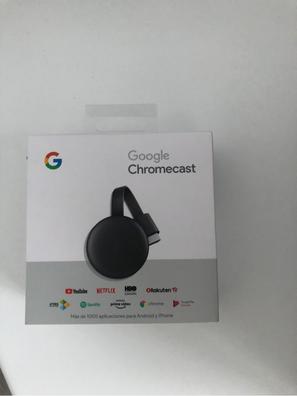 Chromecast google tv 2022 con mando Reproductores multimedia DIVX de  segunda mano baratos