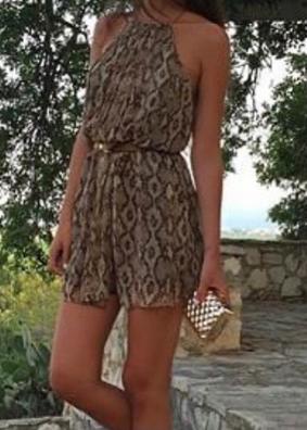 Vestido zara animal print de segunda mano para mujer Milanuncios