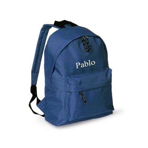 Mochila con nombre online bordado