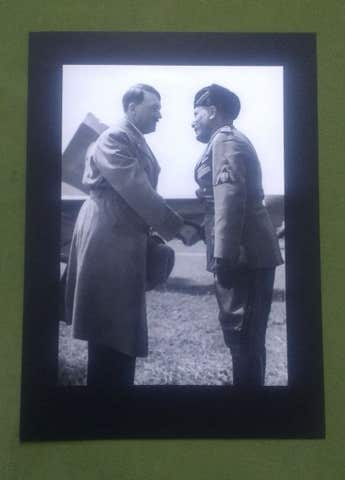 Milanuncios - ENCUENTRO ENTRE HITLER Y MUSSOLINI.