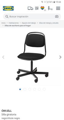 GUNDE silla plegable, negro - IKEA