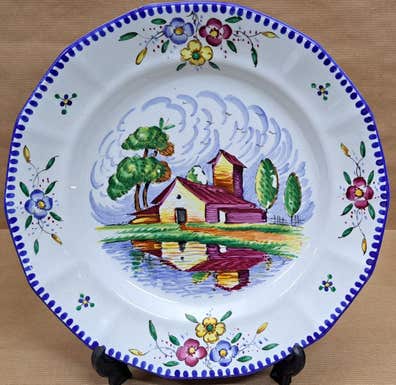 Vajillas Antiguas Vajilla La Cartuja De Sevilla Ofertas Plato La