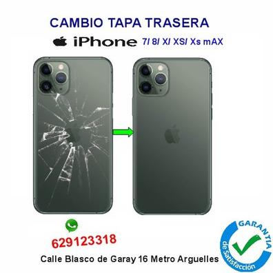 Tapa Cristal Trasera Blanca iPhone 11