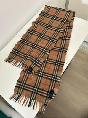 Bufanda burberry segunda outlet mano