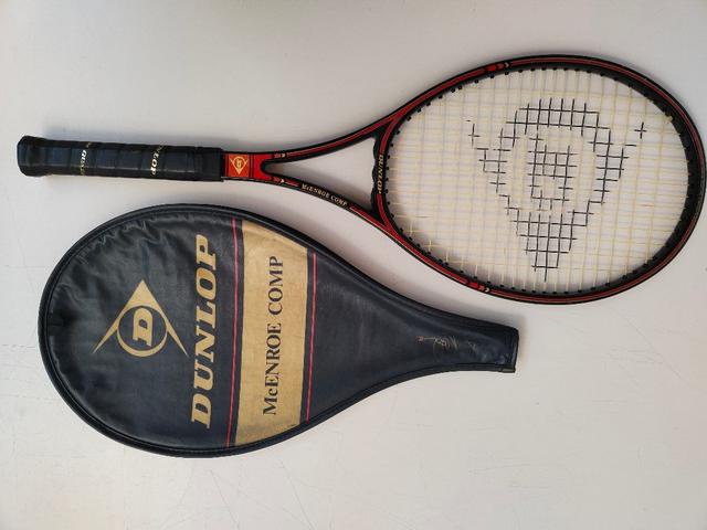 Racket Raqueta Dunlop Antigua Milanuncios Raqueta De Tenis Antigua