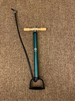 BOMBÍN DE PIE PARA BICICLETA PRESTA / SCHRADER RIVERSIDE900 AMARILLO -  Decathlon