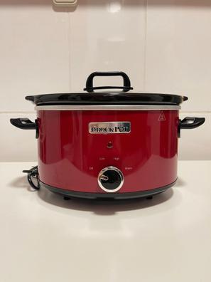 Olla de cocción lenta - CROCKPOT SCV400RD-050, 210 W, 3,5 l, Rojo