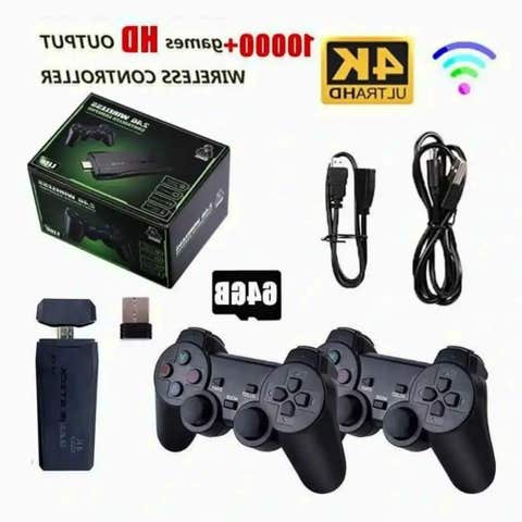 Milanuncios - consola game stick 10000 juegos 64gb 4k