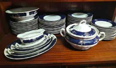 Cartuja Azul Vajilla San Telmo La Cartuja Vajilla De La Cartuja