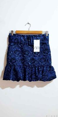 Falda zara azul Moda complementos de segunda barata | Milanuncios