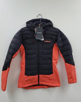 Trangoworld Chaqueta Fibras Rulhe Negro Naranja Mujer