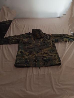 Chaqueta de algodón para hombre estilo militar militar para exteriores  (talla de la etiqueta 2XL, camuflado), Camo