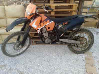 Ktm - exc 525