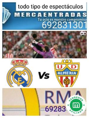 Comprar entradas real madrid almeria