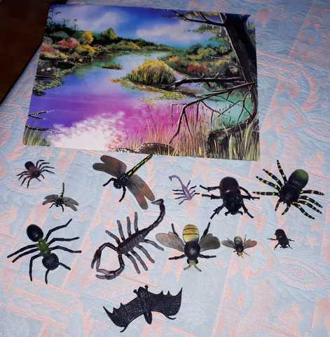 Milanuncios - Colección 11 Insectos juguete