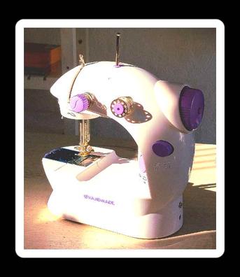 Máquina de coser de mano, máquina de coser eléctrica portátil fácil de  operar, multiusos para viajar (#2)