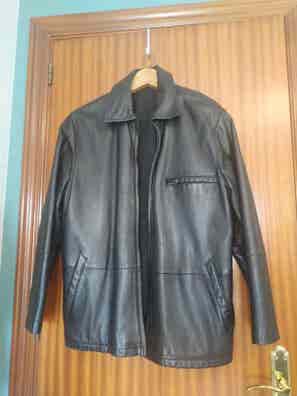 Chaqueta de cuero complementos de segunda mano barata | Milanuncios