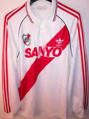 Camiseta Retro River Sanyo Camiseta River 1993 1994 Sanyo #10