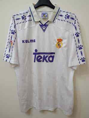 Maillot Extérieur Real Madrid 1994-1996 Kelme Teka - Taille XL - Original TOP