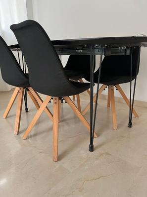 Patas para muebles de sala mesas negras de metal modernas resistentes  ajustables