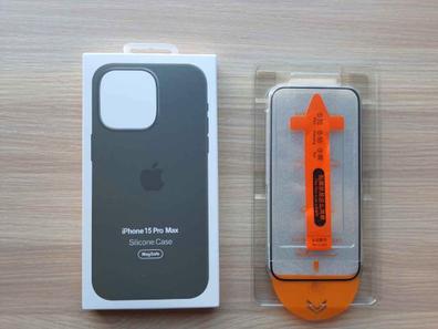 Comprar Funda Apple iPhone 15 Pro Max MagSafe Silicon Naranjada