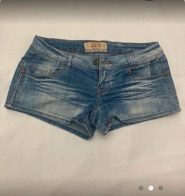 Pantalón Short Vaquero Mujer PULL&BEAR de segunda mano por 8 EUR