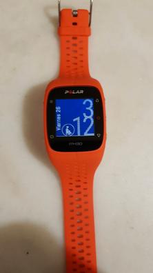 Reloj Gps Polar Ignite negro + correa naranja regalo