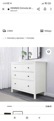 Preceder Decano Envolver Ikea hemnes Muebles de segunda mano baratos | Milanuncios