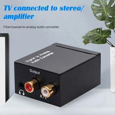 Conversor de Audio Digital  Saca el Sonido de tu TV Smart con Jack 3.5 y