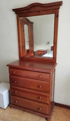 Casa de madera mueble tocador con espejo de los diseños de maquillaje  moderno Conjunto de cajones - China Tocador, cuadros